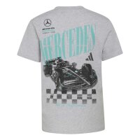adidas Mercedes-AMG Petronas Formel 1 Team Graphic 01 T-Shirt Kinder - lgreyh