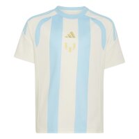adidas Messi Training Trikot Kinder - owhite/iceblu