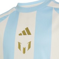 adidas Messi Training Trikot Kinder - owhite/iceblu