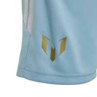 adidas Messi Training Shorts Kinder - iceblu