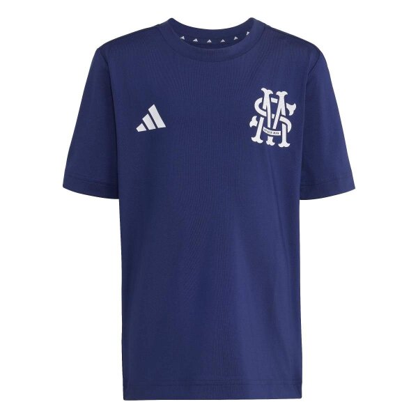 adidas Mrvl SM Spor Trainingshose Kinder - dkblue/white