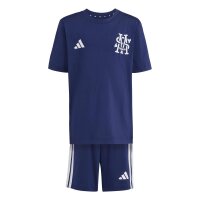 adidas Mrvl SM Spor Trainingshose Kinder - dkblue/white