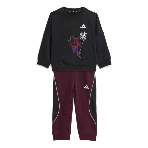 adidas Marvel Spider-Man Trainingshose Baby - black/white