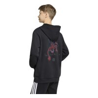 adidas Marvel Spider-Man Hooded Sweat Hoodie Kinder - black/white