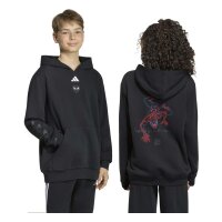 adidas Marvel Spider-Man Hooded Sweat Hoodie Kinder - black/white