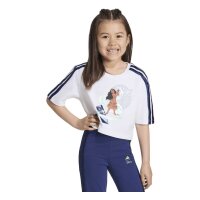 adidas LG Disney Mna T-Shirt Kinder - white/dkblue/sefrle