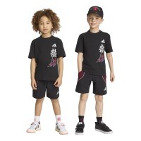 adidas Mrvl SM Tset Trainingshose Kinder - black/white