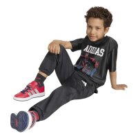 adidas Marvel Spider-Man T-Shirt Kinder - black/white
