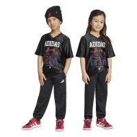 adidas Marvel Spider-Man T-Shirt Kinder - black/white