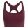 adidas Optimé Workout Support Sport BH Damen - maroon