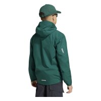 adidas Terrex Multi 2 Layer Climaproof Rain Jacken Kinder - cgreen