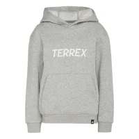 adidas Terrex Multi Logo Hoodie Kinder - mgreyh