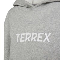 adidas Terrex Multi Logo Hoodie Kinder - mgreyh