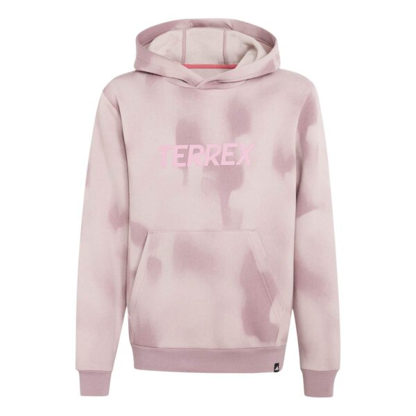 adidas Terrex Multi Printed Logo Hoodie Kinder - magmau