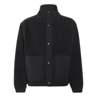adidas Sherpa Jacke Kinder - black