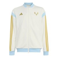 adidas Messi Hot Ttopy Trainingsjacke Kinder - owhite/iceblu