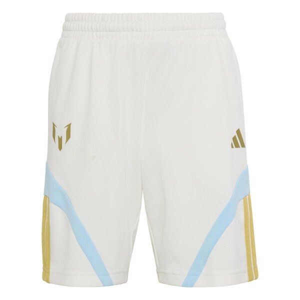 adidas Messi Hot kurze Hose Kinder - owhite/iceblu