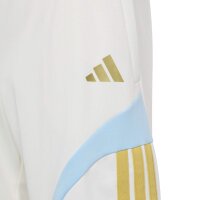 adidas Messi Hot kurze Hose Kinder - owhite/iceblu
