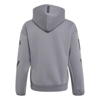 adidas Messi Zne Full-Zip Kapuzenjacke Kinder - grey