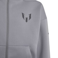 adidas Messi Zne Full-Zip Kapuzenjacke Kinder - grey