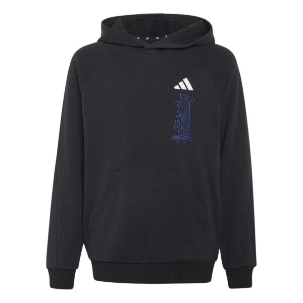 adidas Minecraft Training Hoodie Kinder - black/white