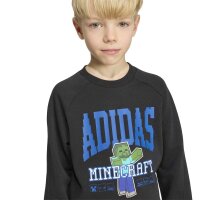 adidas Minecraft Training Jogger Set Kinder - black