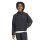 adidas Sport Icons 3 Stripes Hooded Trainingsjacke Kinder - black/black