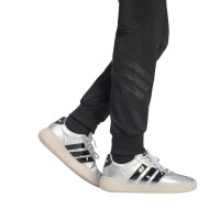 adidas Sport Icons 3 Stripes Woven lange Hose Kinder - black/black