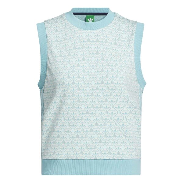 adidas Originals All Over Weste Damen - cloud white/ltaqua