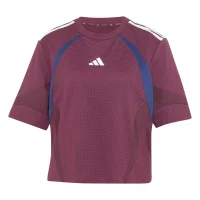 adidas Hyperglam Dna T-Shirt Damen - maroon