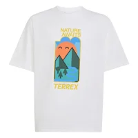 adidas Xploric Graphic T-Shirt Kinder - white