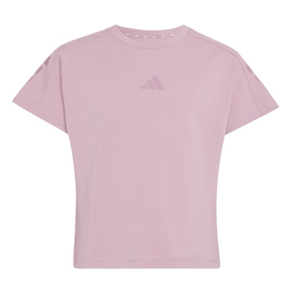 adidas Future Icons 3 Stripes T-Shirt Kinder - magmau/wonorc