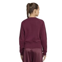 adidas Satin Sweatshirt Kinder - maroon/maroon