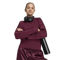 adidas Satin Sweatshirt Kinder - maroon/maroon