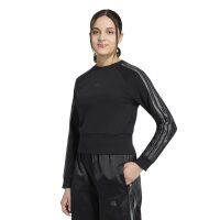 adidas Satin Sweatshirt Kinder - black/grey six