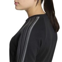 adidas Satin Sweatshirt Kinder - black/grey six