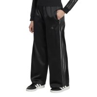 adidas Satin lange Hose Kinder - black/grey six