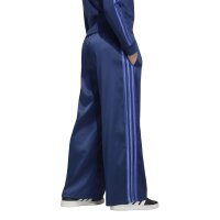 adidas Satin lange Hose Kinder - dkblue/dualin