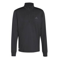 adidas Tech Essentials Workout 1/4 Zip Sweatshirt Herren - black