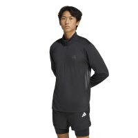 adidas Tech Essentials Workout 1/4 Zip Sweatshirt Herren - black