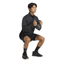 adidas Tech Essentials Workout 1/4 Zip Sweatshirt Herren - black