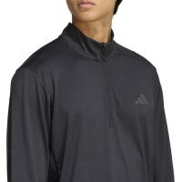 adidas Tech Essentials Workout 1/4 Zip Sweatshirt Herren - black