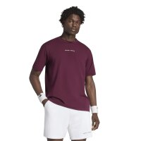 adidas Tennis T-Shirt Herren - maroon