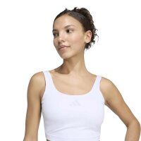 adidas Optime Workout Twist Light Support Bra Tanktop Damen - fropur