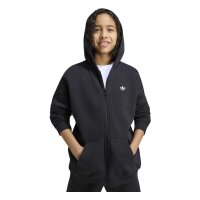 adidas Loose Full Zip Hoodie Fleece Kinder - black
