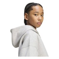 adidas Loose Full Zip Hoodie Fleece Kinder - mgreyh