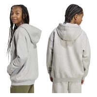 adidas Loose Full Zip Hoodie Fleece Kinder - mgreyh