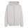 adidas Loose Full Zip Hoodie Fleece Kinder - mgreyh
