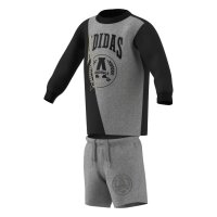 adidas LO Vrct Tee Set Baby - black/mgreyh/mgreyh