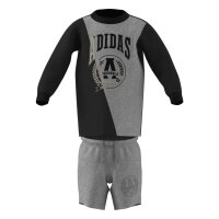 adidas LO Vrct Tee Set Baby - black/mgreyh/mgreyh